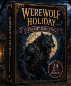 Dark Werewolf Halloween Advent Calendar 2026 for Werewolf Fans