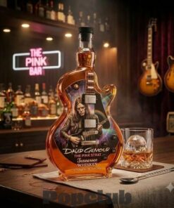 David Gilmour Guitar Legends Whiskey Tennessee Whiskey Bottle