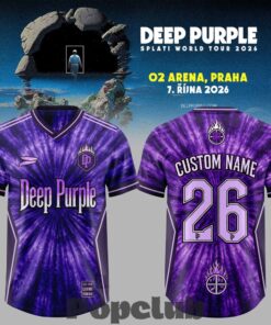Deep Purple SPLAT! World Tour 2026 Football Jersey