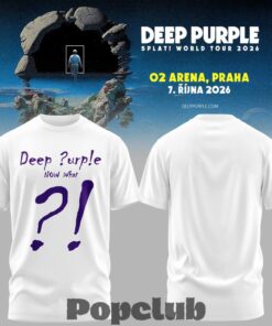 Deep Purple SPLAT! World Tour 2026 Special Tee