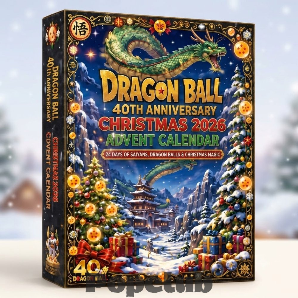 Dragon Ball 40th Anniversary 2026 Christmas Advent Calendar – 24 Collectible Charms Dragon Ball 40th Anniversary 2026 Christmas Advent Calendar – 24 Collectible Charms