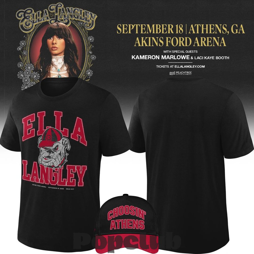 Ella Langley x Georgia Bulldogs 2026 Shirt Ella Langley x Georgia Bulldogs 2026 Shirt