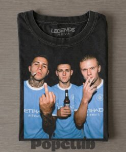 Enzo Fernández & Phil Foden & Erling Haaland Shirt