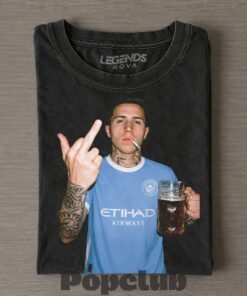 Enzo Fernandez Man City Drunk & Smoke Shirt