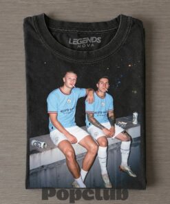Erling Haaland & Enzo Fernandez Locker Room Hangout T-Shirt