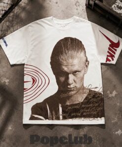Erling Haaland Travis Scott Cactus Jack New Haircut T-Shirt