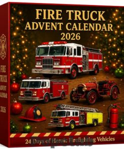 Fire Truck Advent Calendar 2026 for Firefighter and Truck Lovers