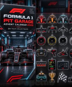 Formula 1 Pit Garage 2026 Advent Calendar – 24 Collectible Charms