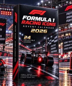 Formula 1 Racing Icons 2026 Advent Calendar – 24 Collectible Charms