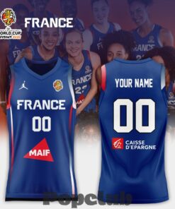 France Basketball 2026 FIBA Women’s World Cup Basketball Jersey
