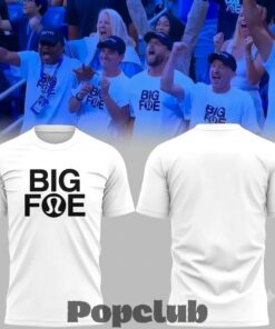 Frances Tiafoe Big Foe White Tennis Crewneck T-Shirt