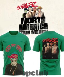 Gorillaz x The North American Mountain Tour T-Shirt