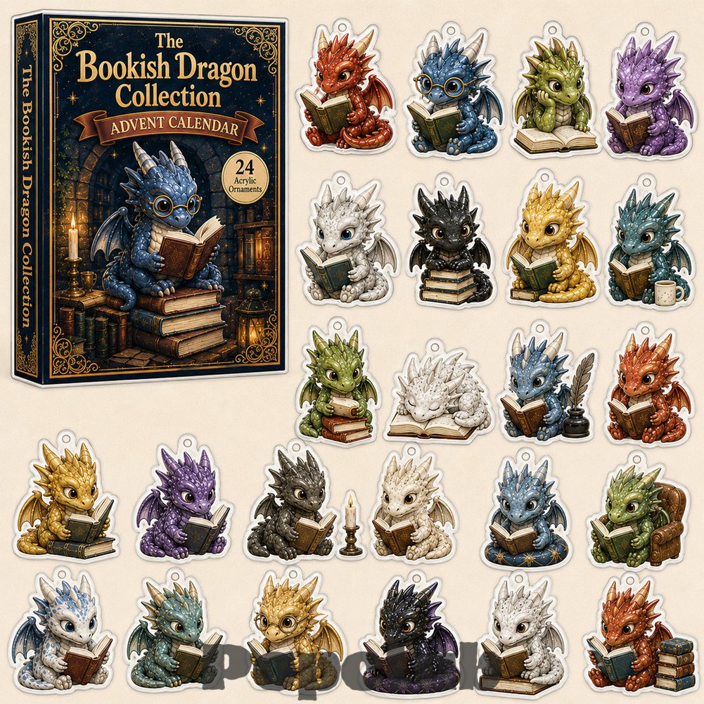 Gothic Dragon Advent Calendar 2026 for Fantasy and Dragon Lovers Gothic Dragon Advent Calendar 2026 for Fantasy and Dragon Lovers