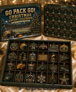Green Bay Packers Go Pack Go! 2026 Christmas Advent Calendar Collector’s Edition