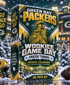 Green Bay Packers x Chewbacca Wookiee Game Day Advent Calendar 2026 For Football Fans