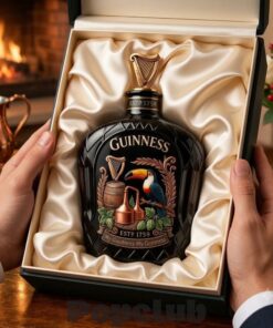 Guinness Est. 1759 Heritage Irish Harp Collector Whiskey Bottle