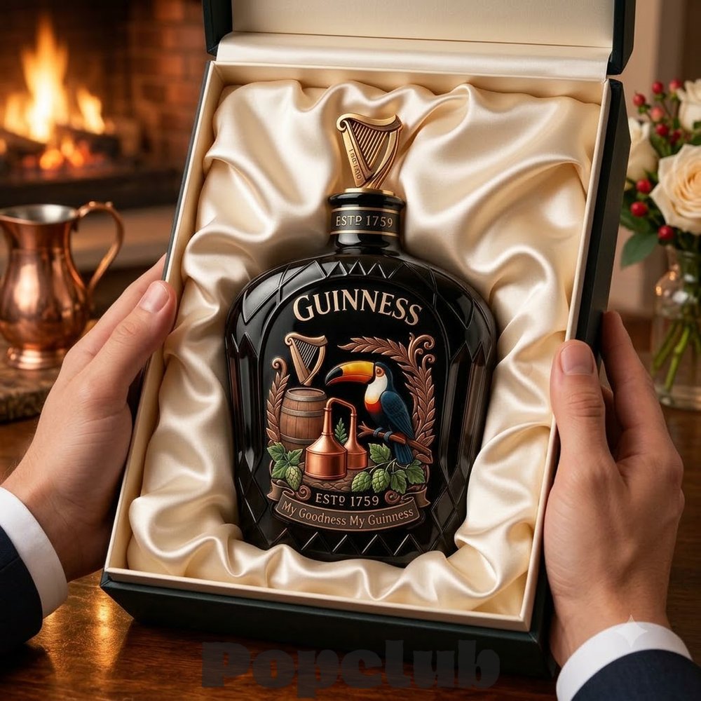 Guinness Est. 1759 Heritage Irish Harp Collector Whiskey Bottle Guinness Est. 1759 Heritage Irish Harp Collector Whiskey Bottle