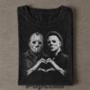 Halloween Michael Myers Heart Vintage T-Shirt Halloween Michael Myers Heart Vintage T-Shirt
