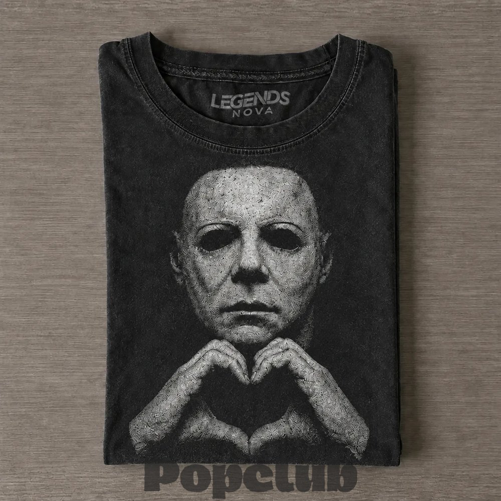 Halloween Michael Myers Heart Vintage T-Shirt Halloween Michael Myers Heart Vintage T-Shirt