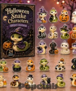 Halloween Snake Characters Advent Calendar 2026 for Snake Lovers
