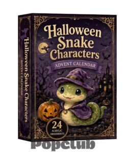 Halloween Snake Characters Advent Calendar 2026 for Snake Lovers