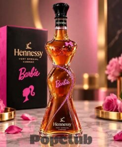 Hennessy Barbie Very Special Cognac Whiskey Bottle