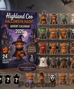 Highland Coo Halloween Advent Calendar 2026