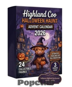 Highland Coo Halloween Advent Calendar 2026