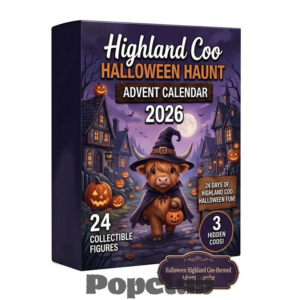 Highland Coo Halloween Advent Calendar 2026 Highland Coo Halloween Advent Calendar 2026