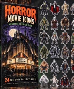 Horror Movie Monsters Through Time 2026 Advent Calendar – 24 Collectible Charms