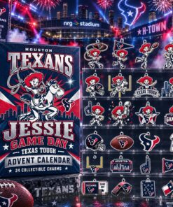 Houston Texans x Jessie Texas Tough 2026 Advent Calendar – 24 Collectible Charms