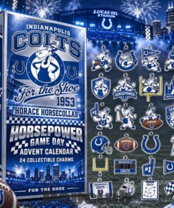 Indianapolis Colts x Horace Horsecollar 2026 Advent Calendar – 24 Collectible Charms