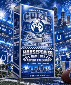 Indianapolis Colts x Horace Horsecollar 2026 Advent Calendar – 24 Collectible Charms