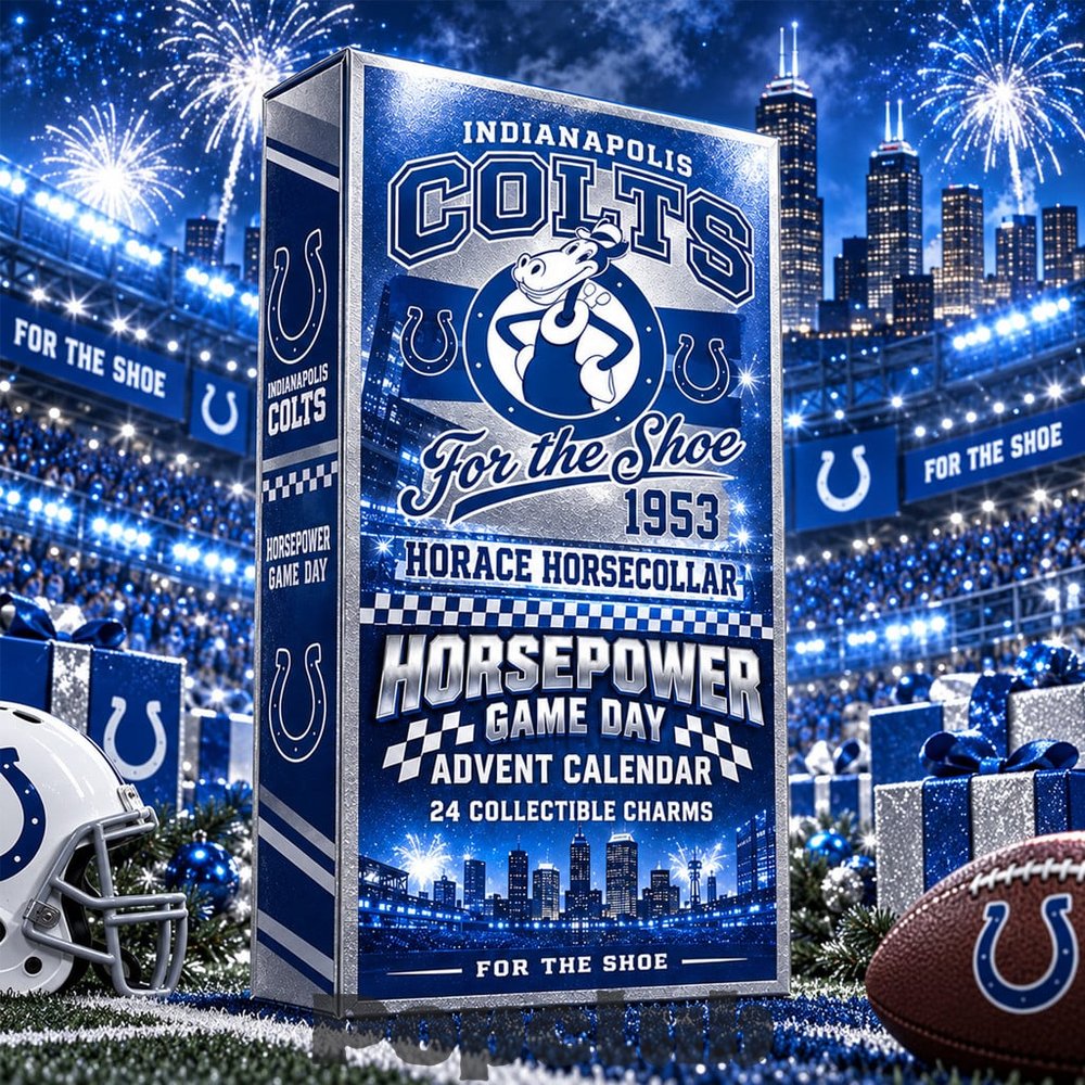 Indianapolis Colts x Horace Horsecollar 2026 Advent Calendar – 24 Collectible Charms Indianapolis Colts x Horace Horsecollar 2026 Advent Calendar – 24 Collectible Charms