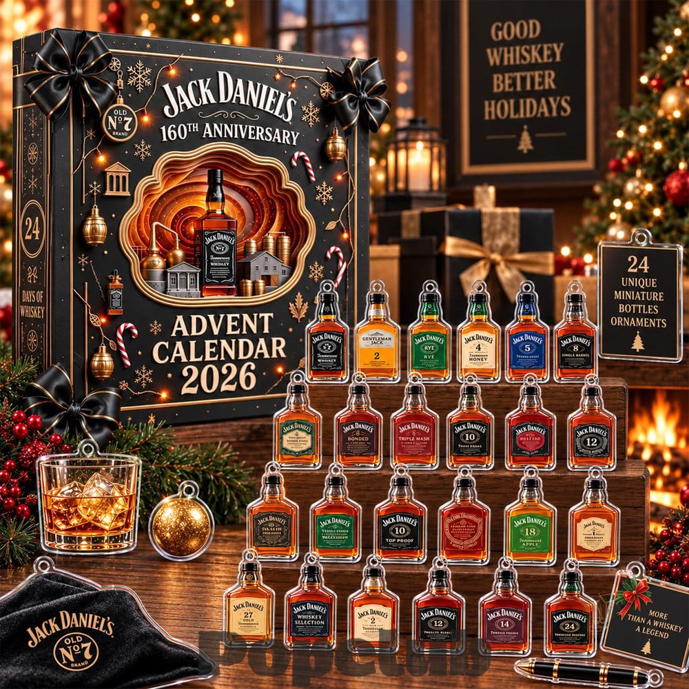 Jack Daniel’s 160th Anniversary 2026 Advent Calendar – 24 Collectible Charms Jack Daniel’s 160th Anniversary 2026 Advent Calendar – 24 Collectible Charms