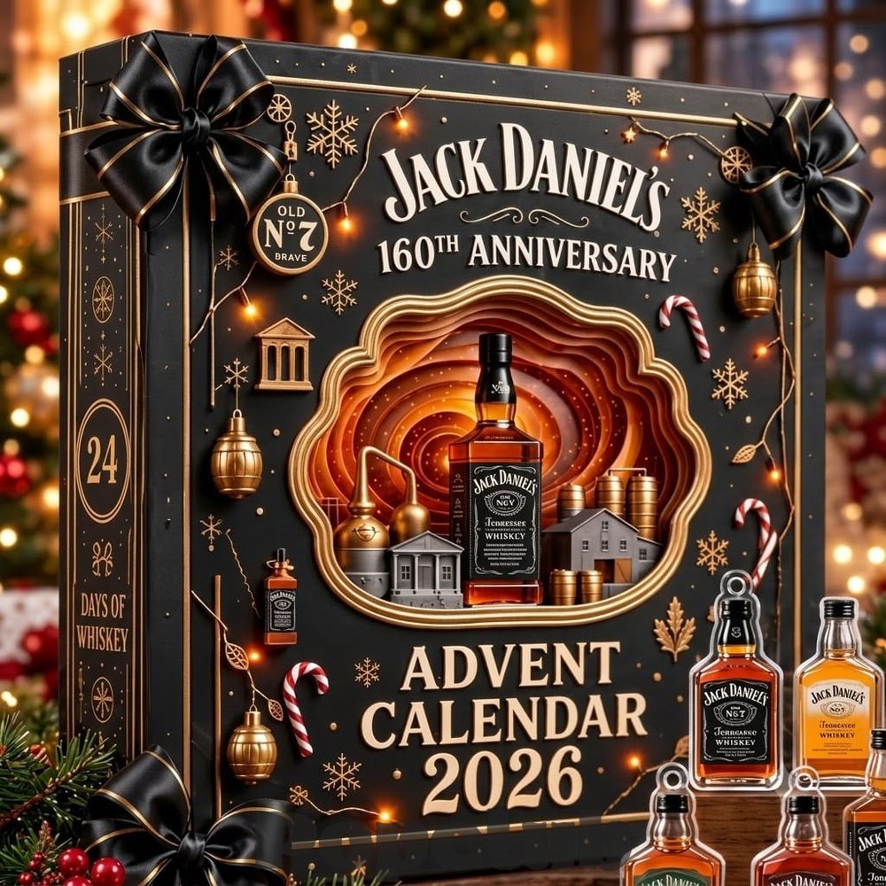 Jack Daniel’s 160th Anniversary 2026 Advent Calendar – 24 Collectible Charms Jack Daniel’s 160th Anniversary 2026 Advent Calendar – 24 Collectible Charms