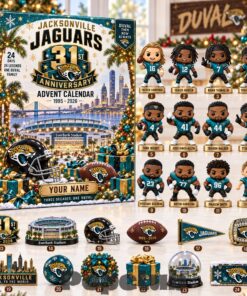 Jacksonville Jaguars 2026 31st Anniversary Advent Calendar