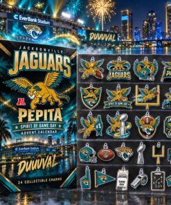 Jacksonville Jaguars x Pepita Game Day Advent Calendar 2026 For Football Fans