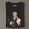 Kansas City Chiefs Patrick Mahomes Drinking & Middle Finger T-Shirt