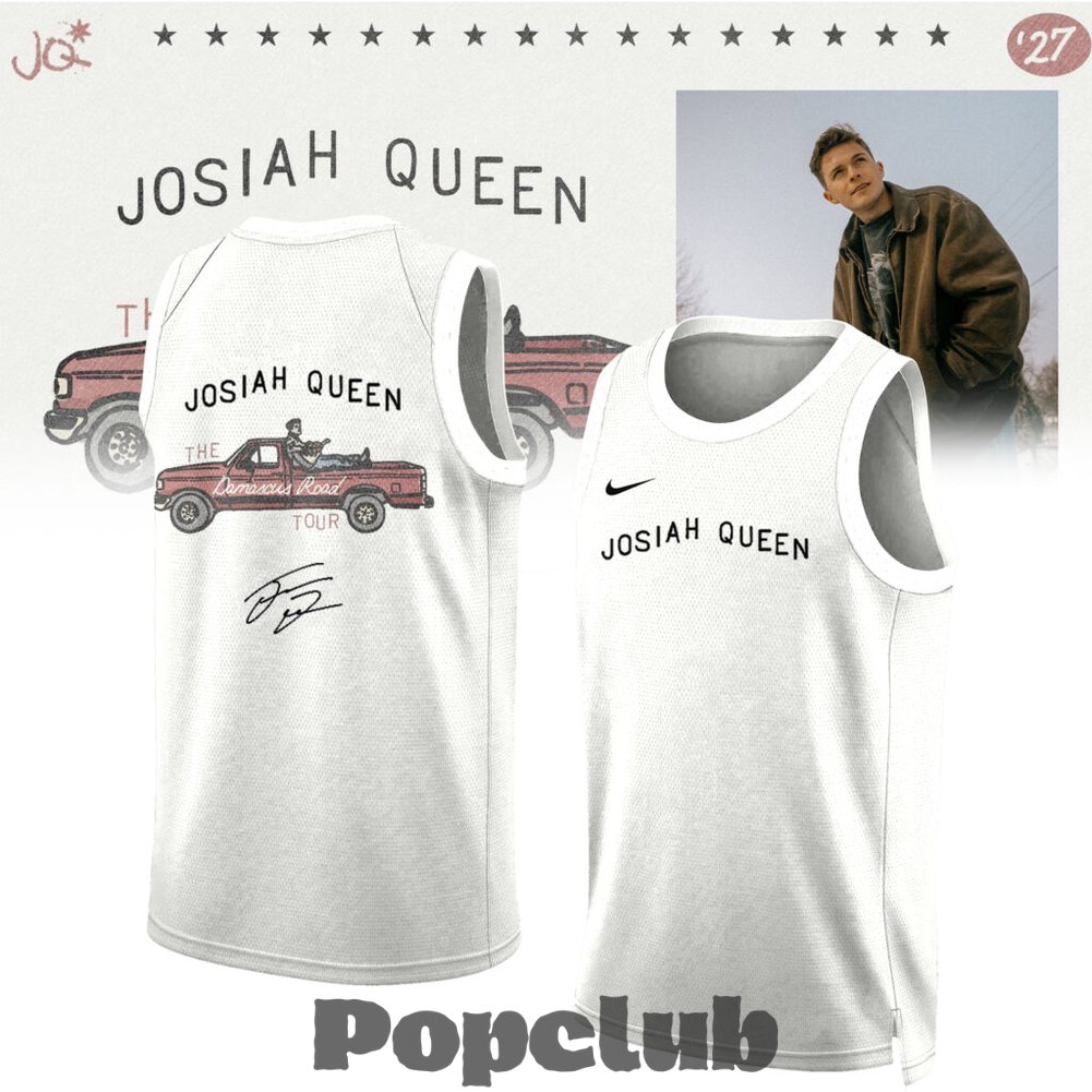 Josiah Queen “Damascus Road Tour” 2027 Signature Basketball Jersey Josiah Queen “Damascus Road Tour” 2027 Signature Basketball Jersey