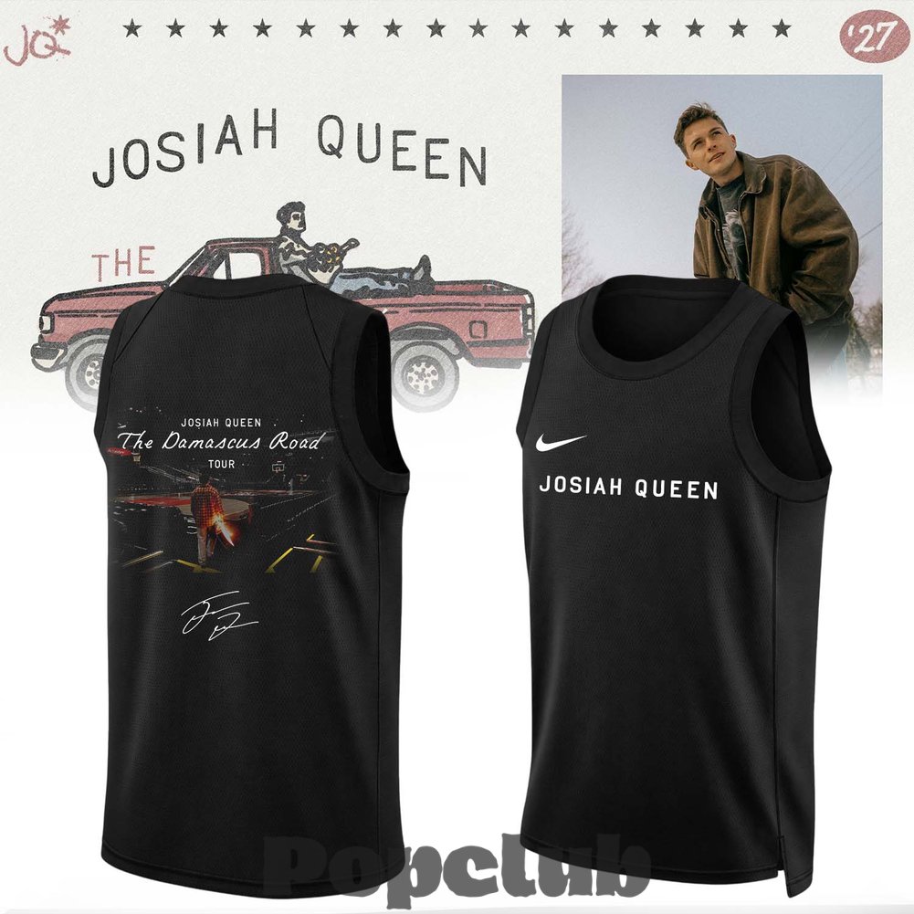 Josiah Queen “Damascus Road Tour” 2027 Signature Basketball Jersey Josiah Queen “Damascus Road Tour” 2027 Signature Basketball Jersey