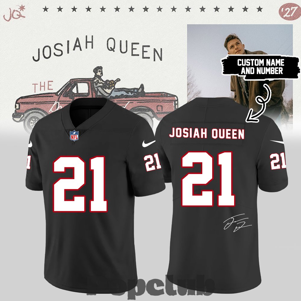 Josiah Queen “Damascus Road Tour” 2027 Signature Custom Football Jersey Josiah Queen “Damascus Road Tour” 2027 Signature Custom Football Jersey