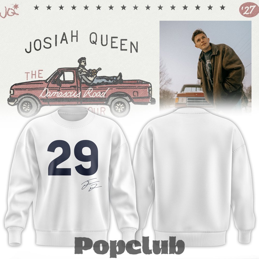 Josiah Queen “Damascus Road Tour” 2027 Signature Sweatshirt Josiah Queen “Damascus Road Tour” 2027 Signature Sweatshirt