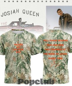 Josiah Queen “Damascus Road Tour” 2027 Signature T-Shirt