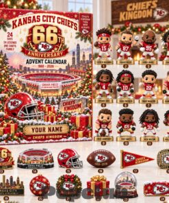Kansas City Chiefs 66th Anniversary Christmas 2026 Advent Calendar