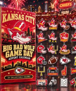 Kansas City Chiefs x Big Bad Wolf 2026 Advent Calendar – 24 Collectible Charms Kansas City Chiefs x Big Bad Wolf 2026 Advent Calendar – 24 Collectible Charms