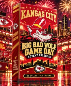 Kansas City Chiefs x Big Bad Wolf 2026 Advent Calendar – 24 Collectible Charms