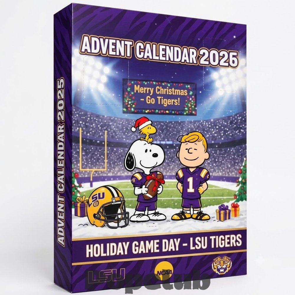 LSU Tigers x Peanuts Gang 2026 Advent Calendar – 24 Collectible Charms LSU Tigers x Peanuts Gang 2026 Advent Calendar – 24 Collectible Charms