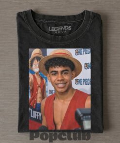 Lamine Yamal × Luffy One Piece Graphic T-Shirt