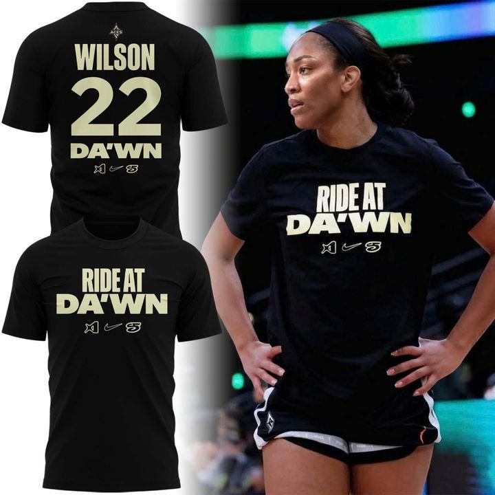Las Vegas Aces A’ja’s Ride at Da’wn 2026 T-Shirt Las Vegas Aces A’ja’s Ride at Da’wn 2026 T-Shirt
